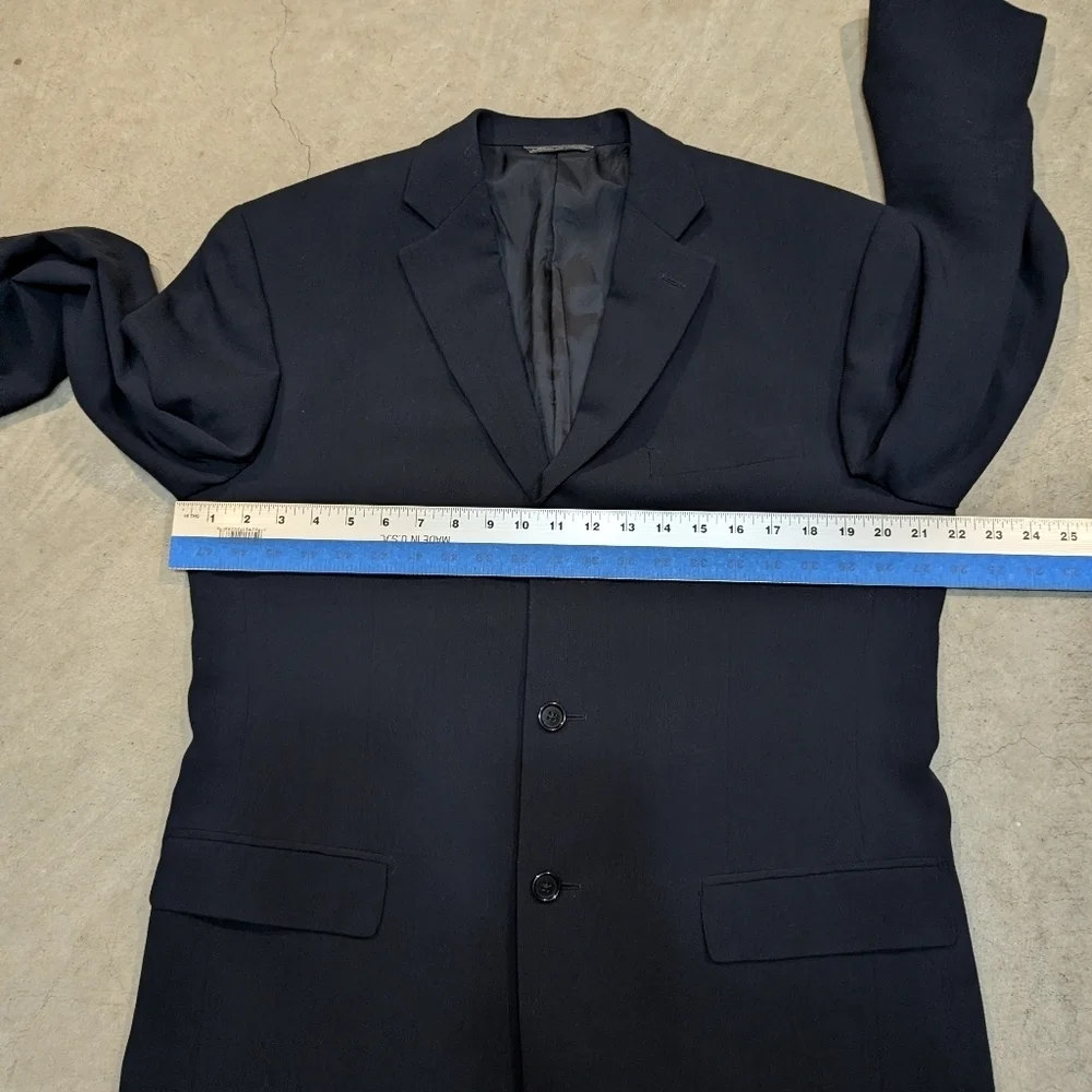 Barneys New York Dark Navy Blazer Men's 42R